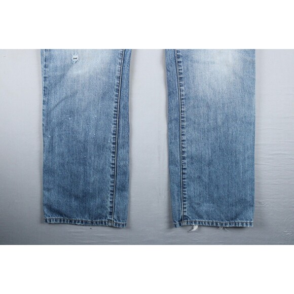 Converse One Star Low Boot Premium Denim Distressed Jeans Men's 34 x 32 - Picture 14 of 16